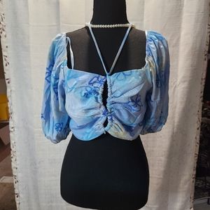 NWT WILD FABLE CROP TOP SZ L